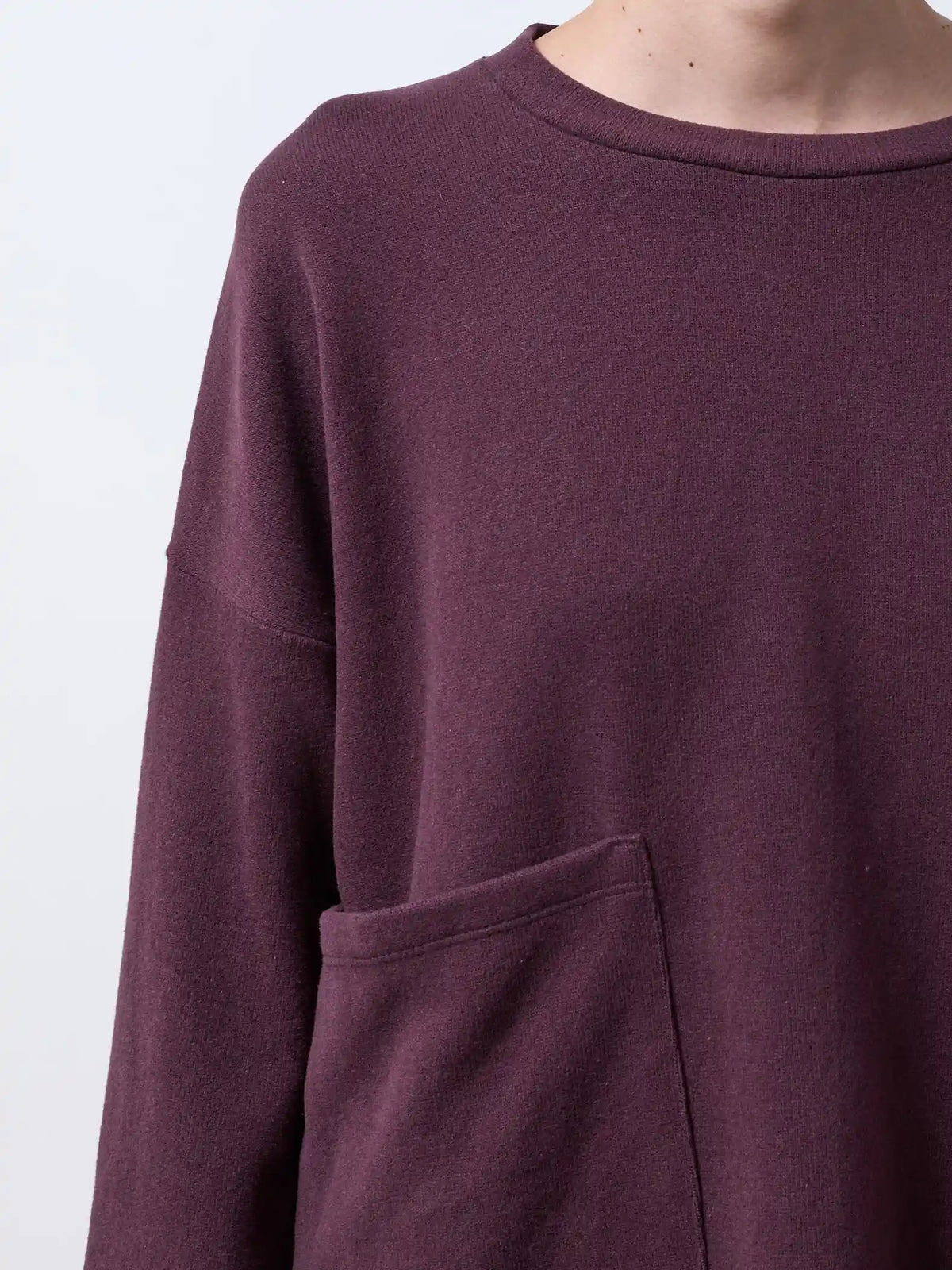 Maglia con tasca e maniche ampie