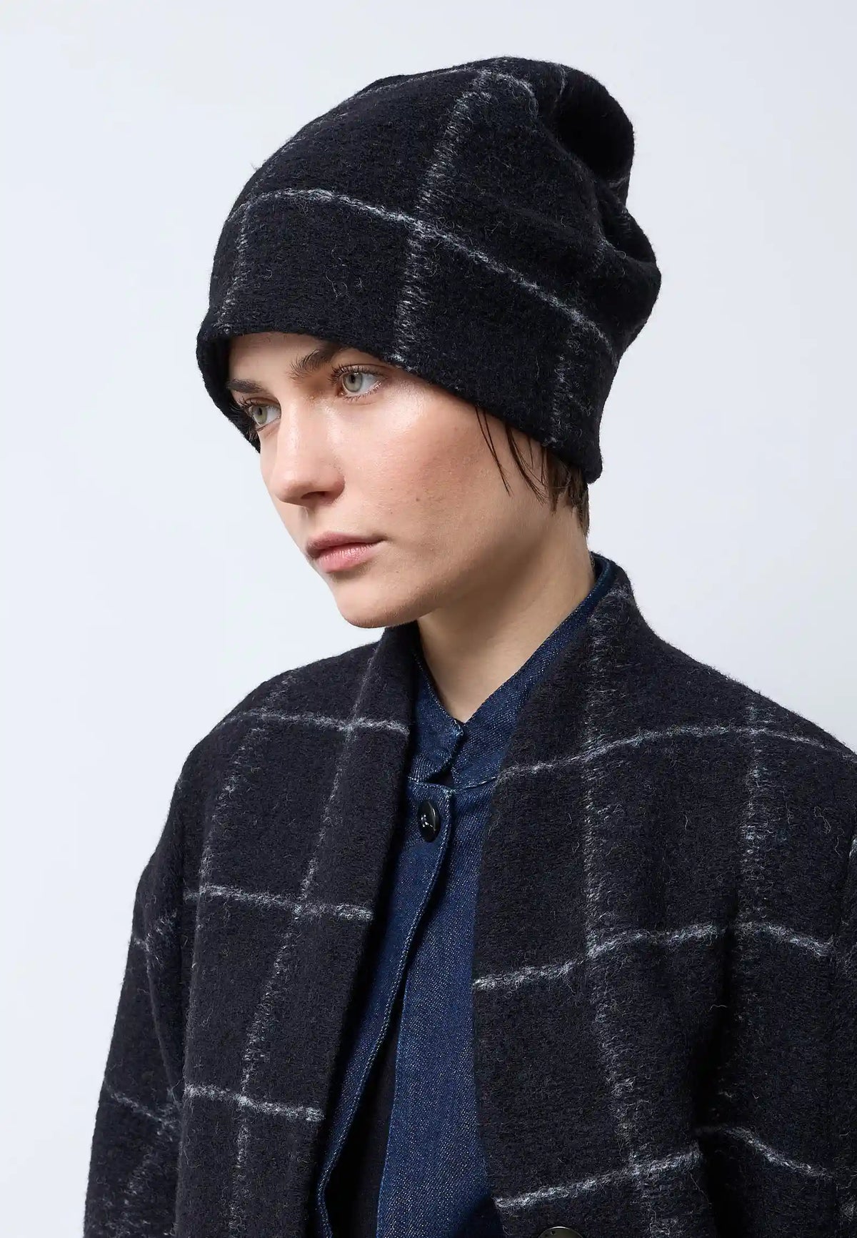 Cappello lana cotta — LANA CHECK