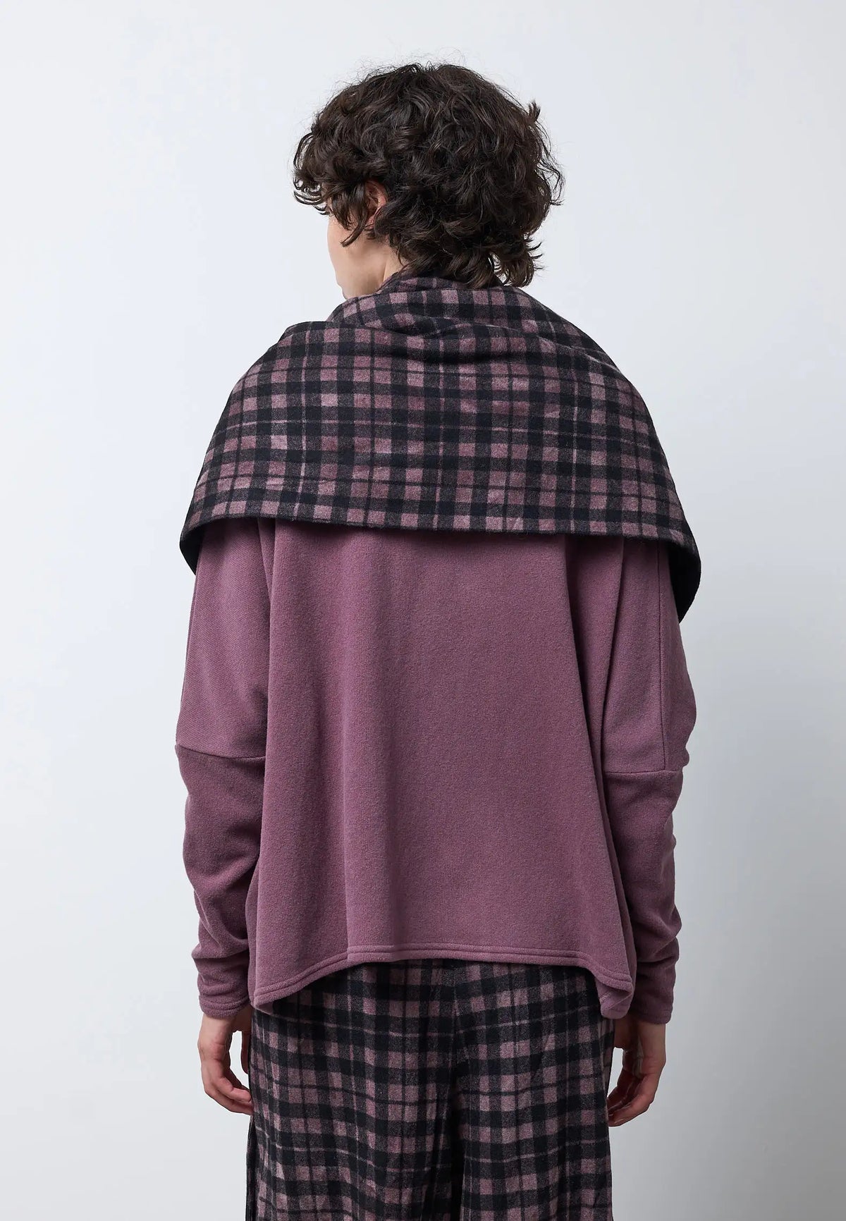 Sciarpa imbottita con passante — FIG