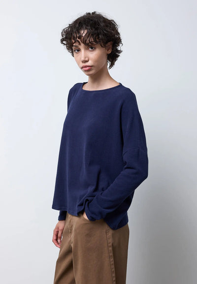 Maglia di forma quadrata scollo barca arrotondato — OCEANO