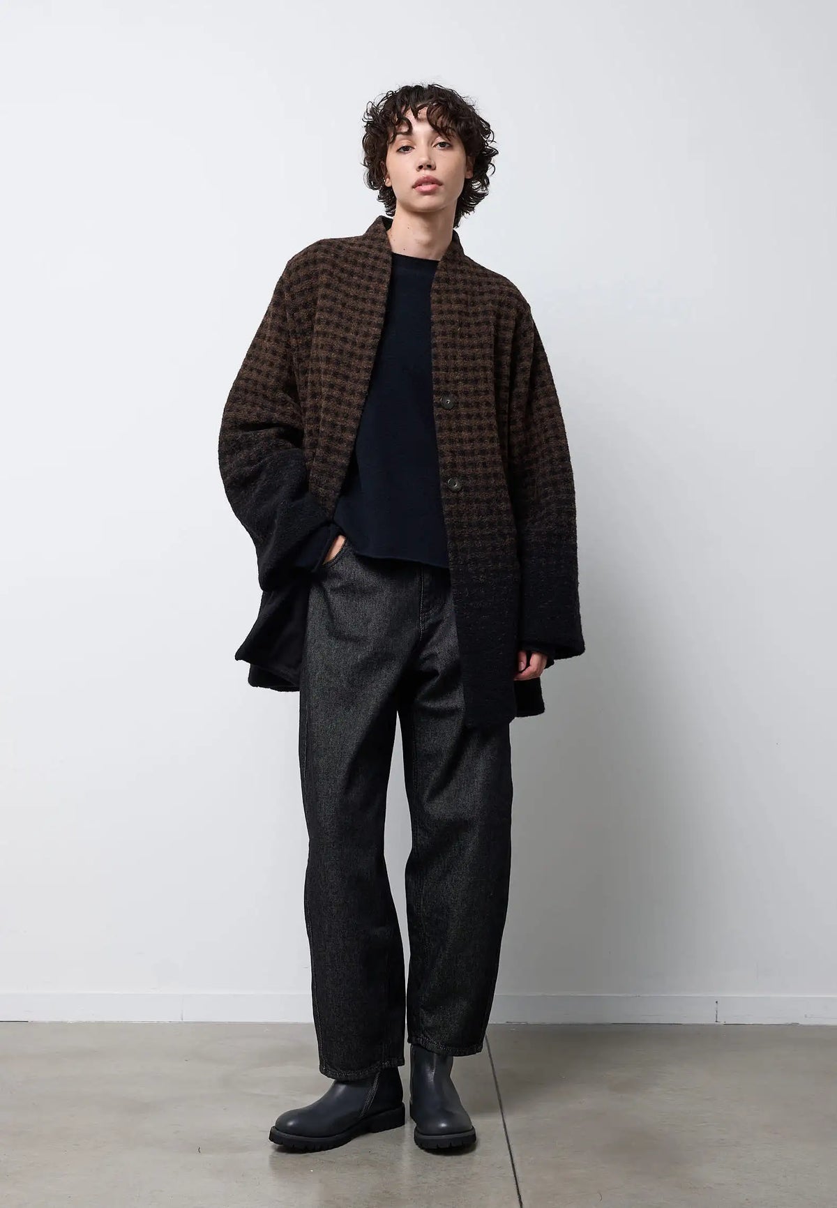 Cappotto midi — LANA VICHY