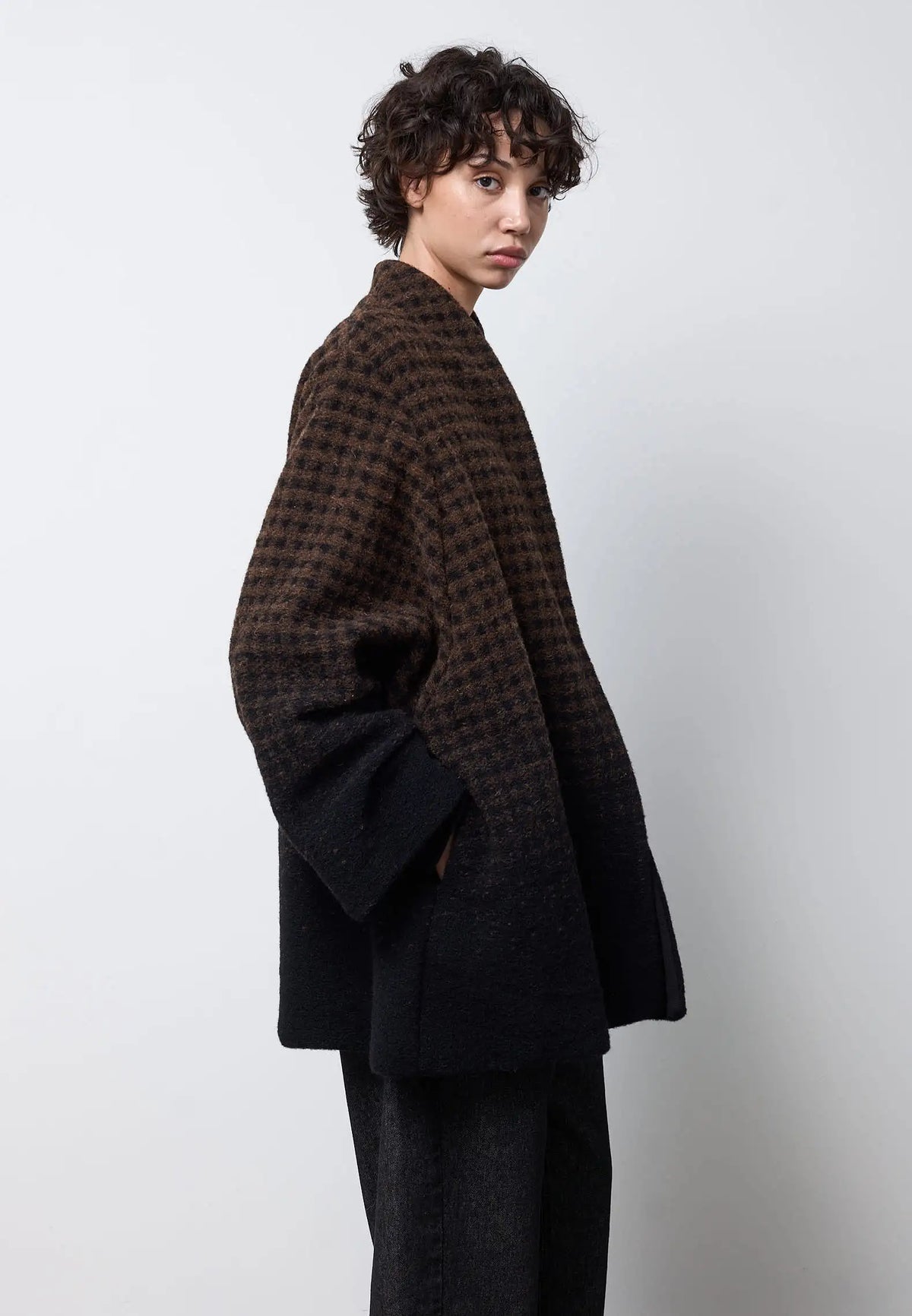 Cappotto midi — LANA VICHY