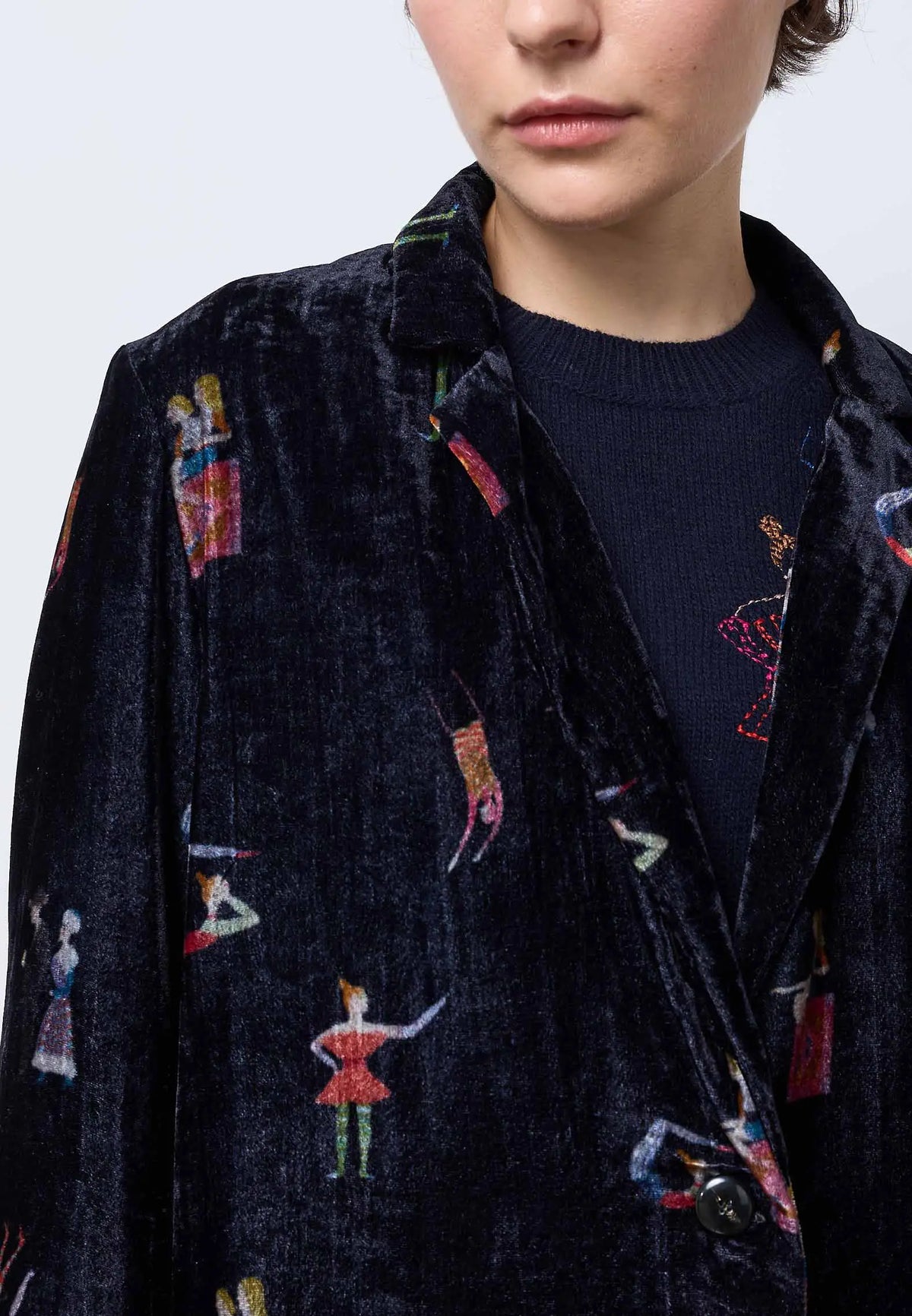Giacca velluto circo — COTONE VICHY