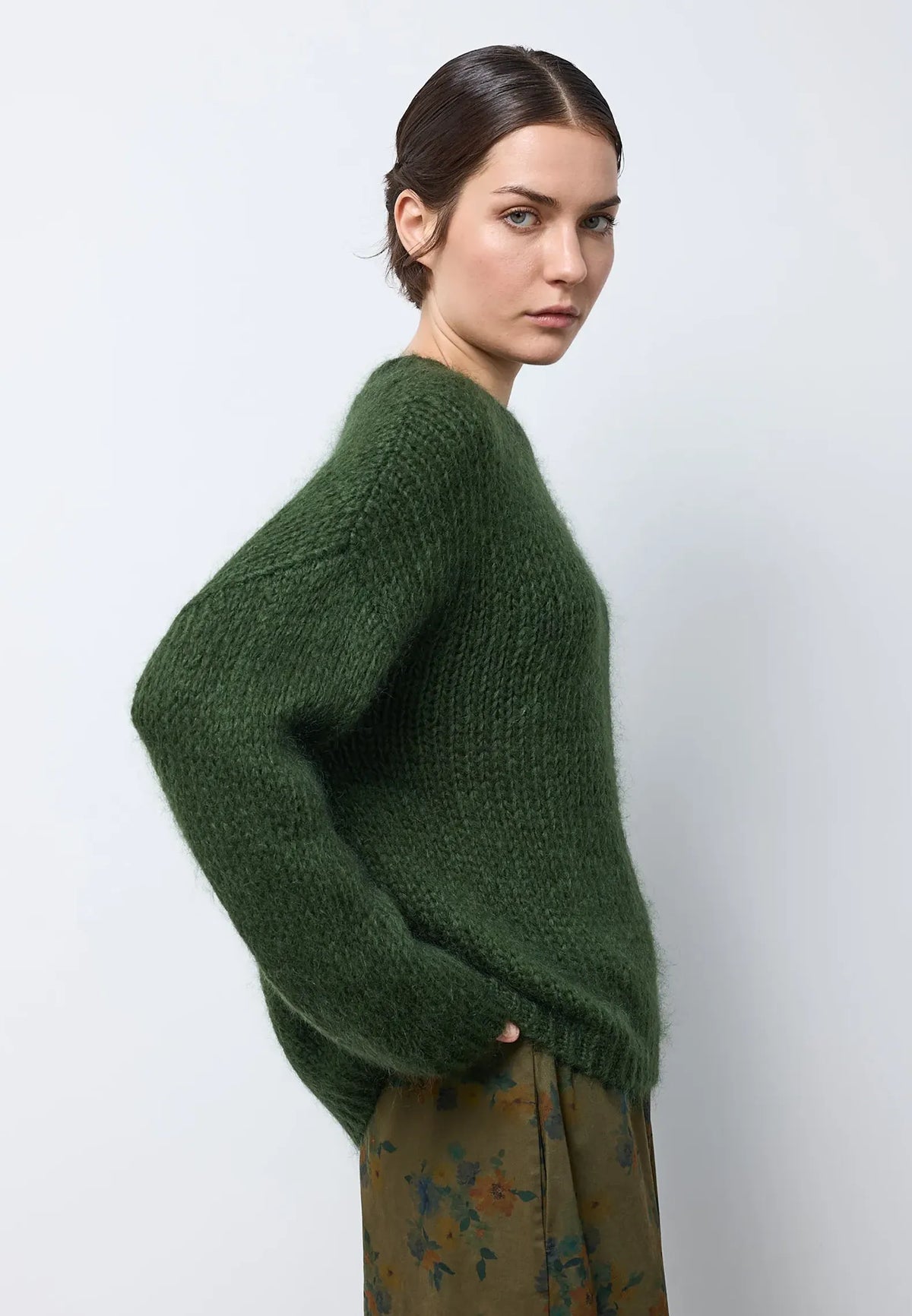 Maglia boxy girocollo — PRATO