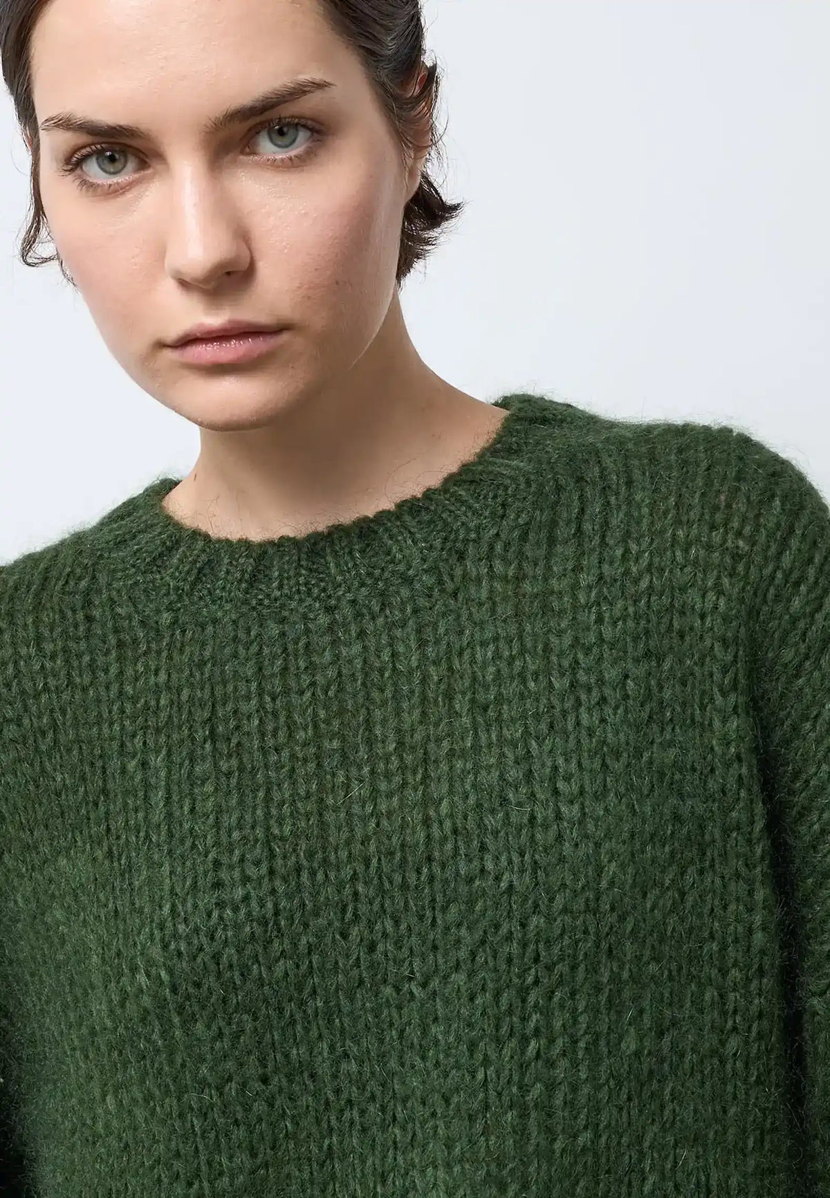 Maglia boxy girocollo — PRATO