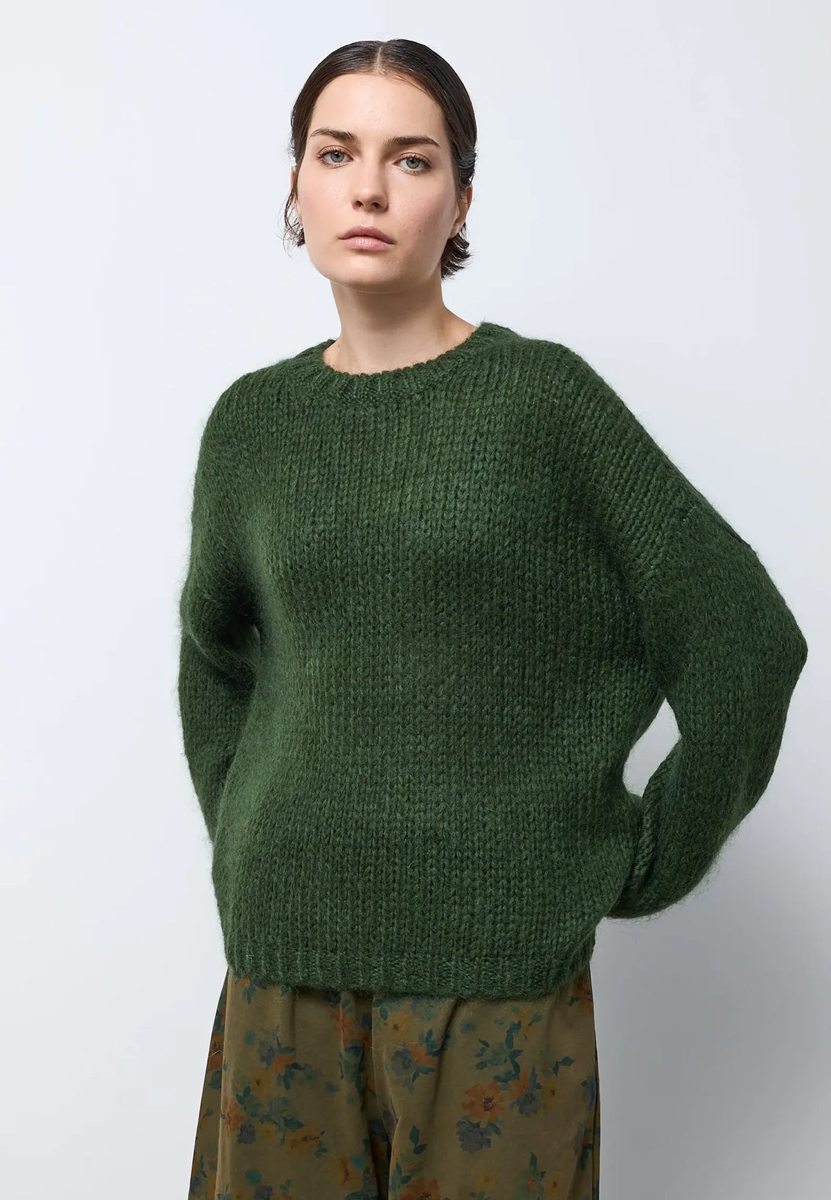 Maglia boxy girocollo — PRATO
