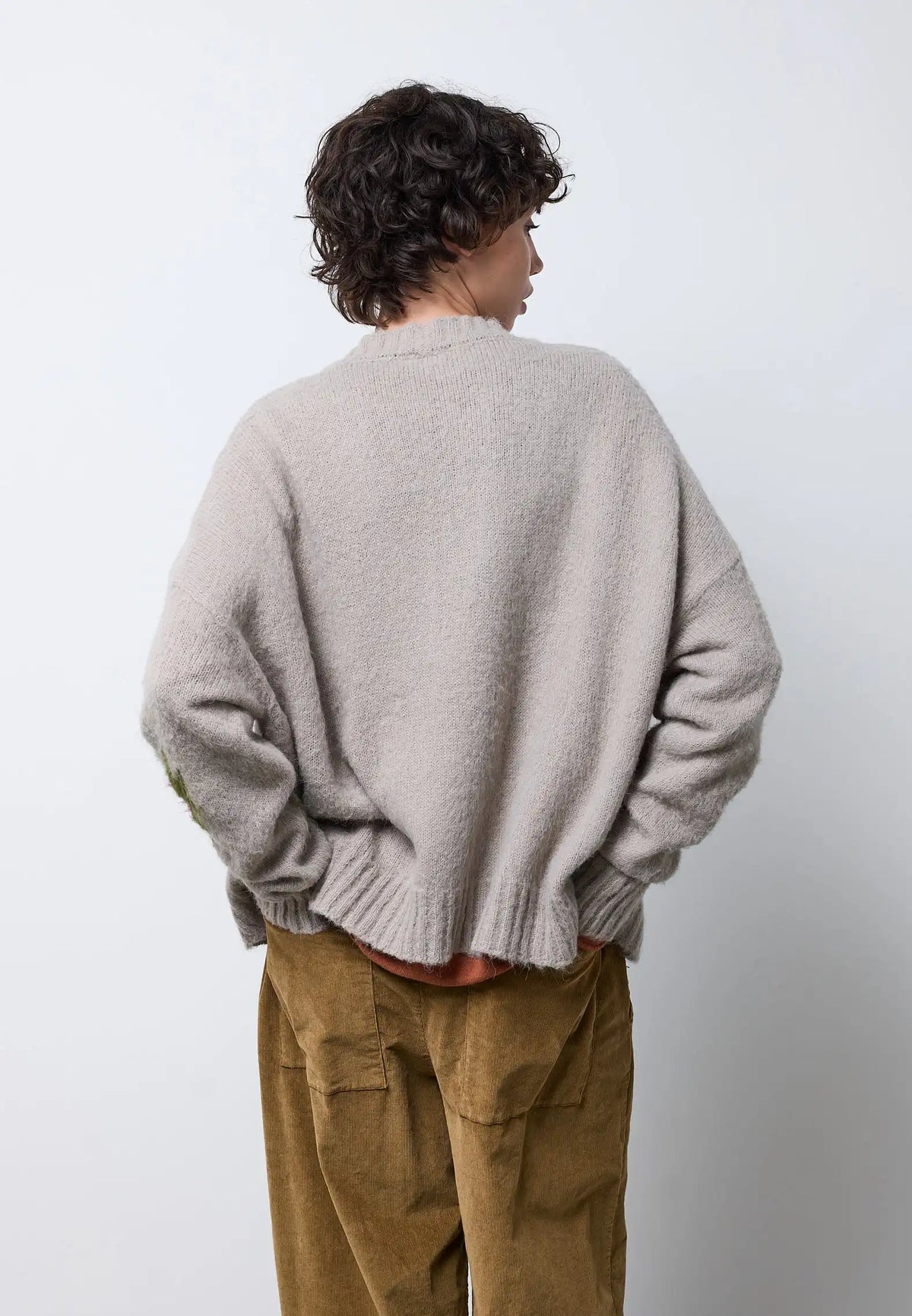 Cardigan fiore — ALMOND