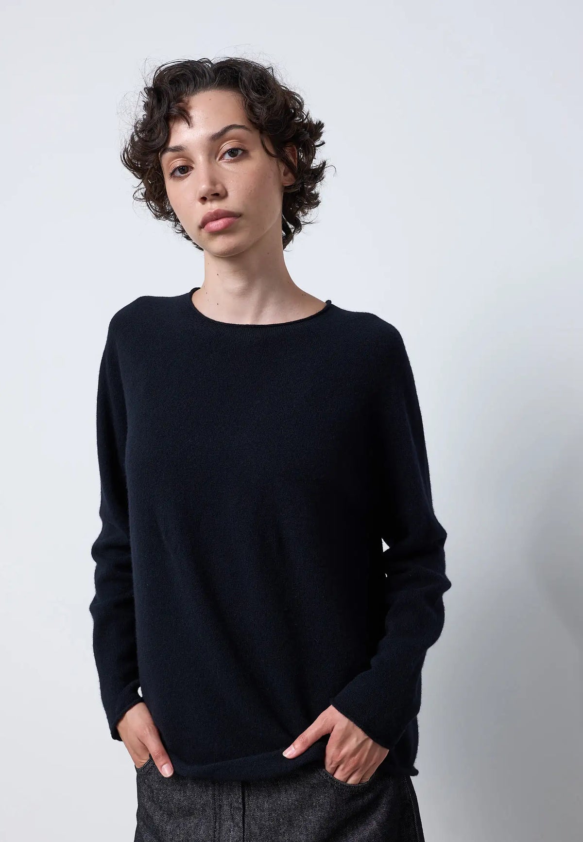 Maglia toujour merinos — NERO