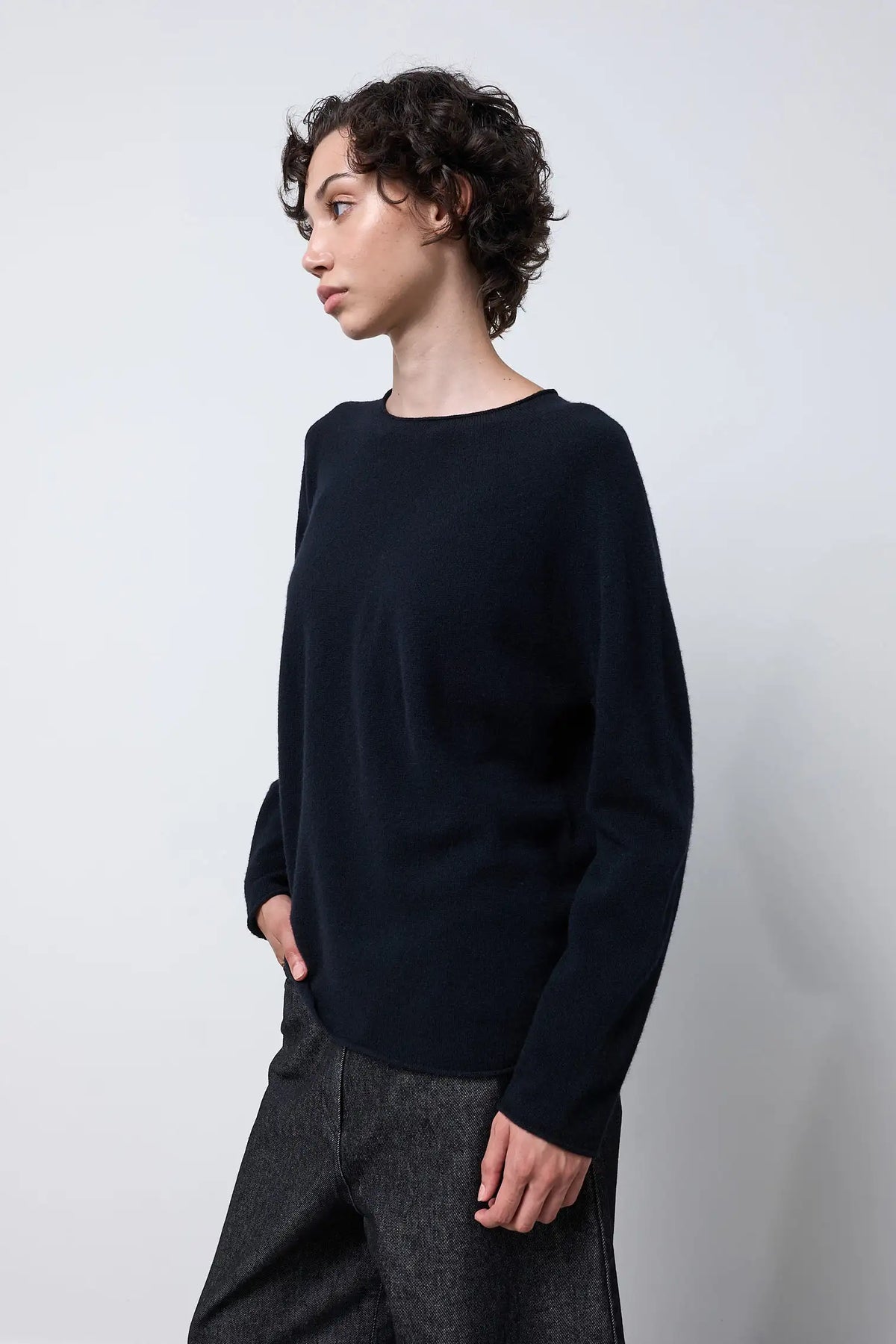 Maglia toujour merinos — NERO