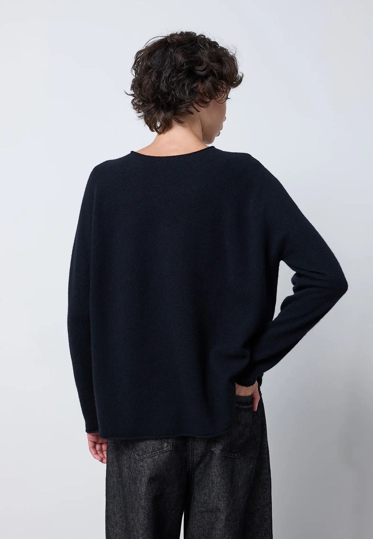 Maglia toujour merinos — NERO
