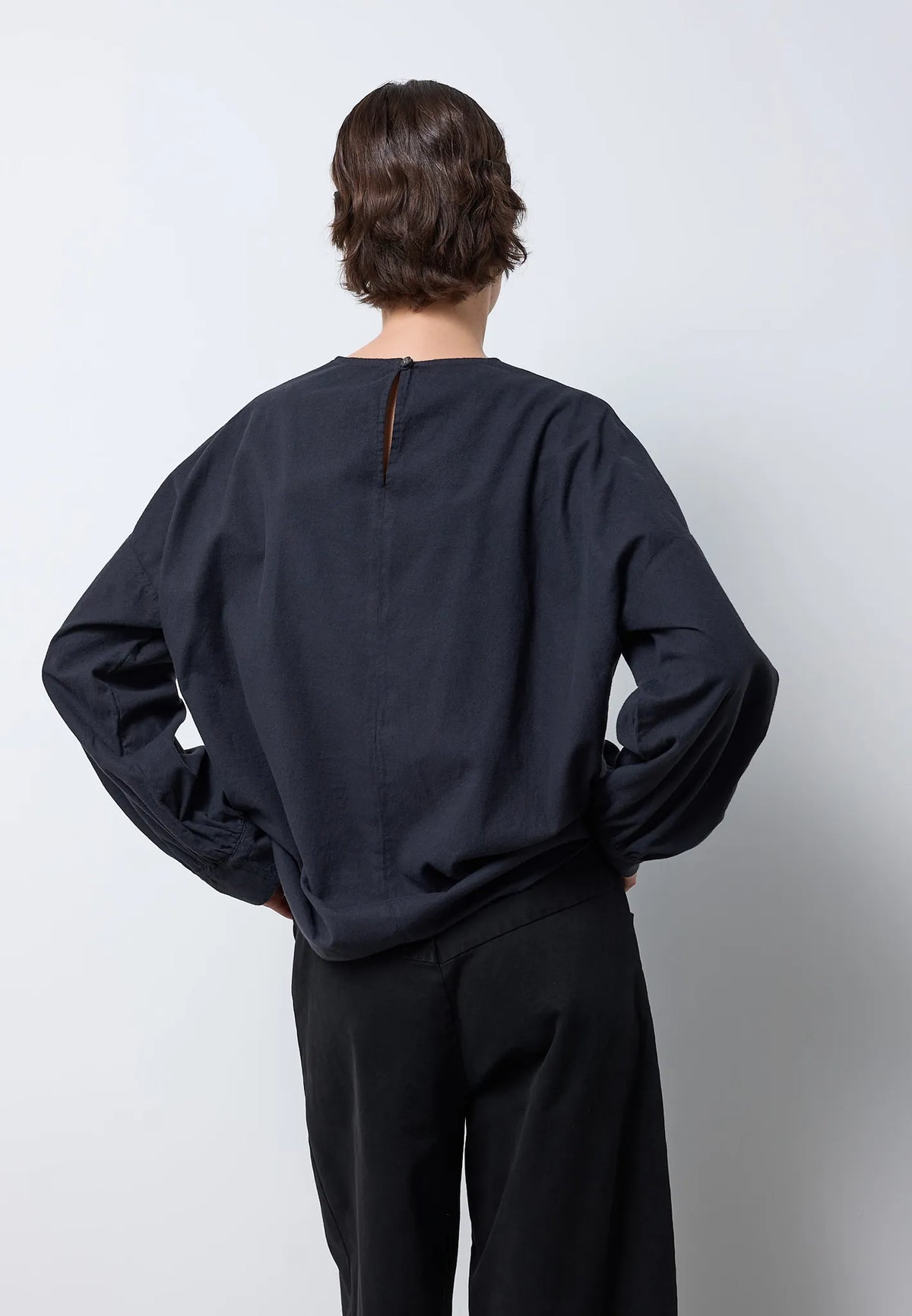 Blusa manica palloncino — ARDESIA