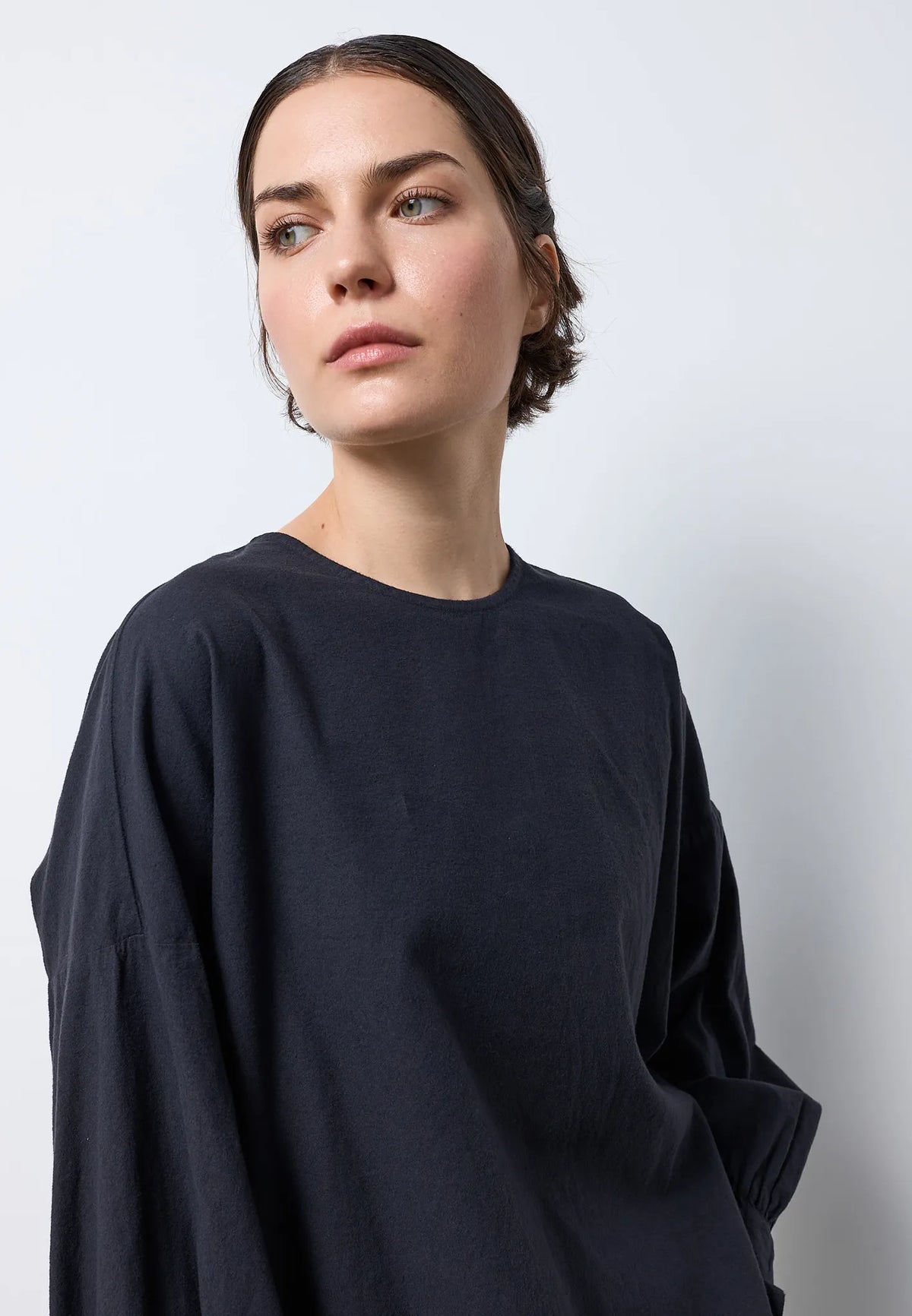 Blusa manica palloncino — ARDESIA