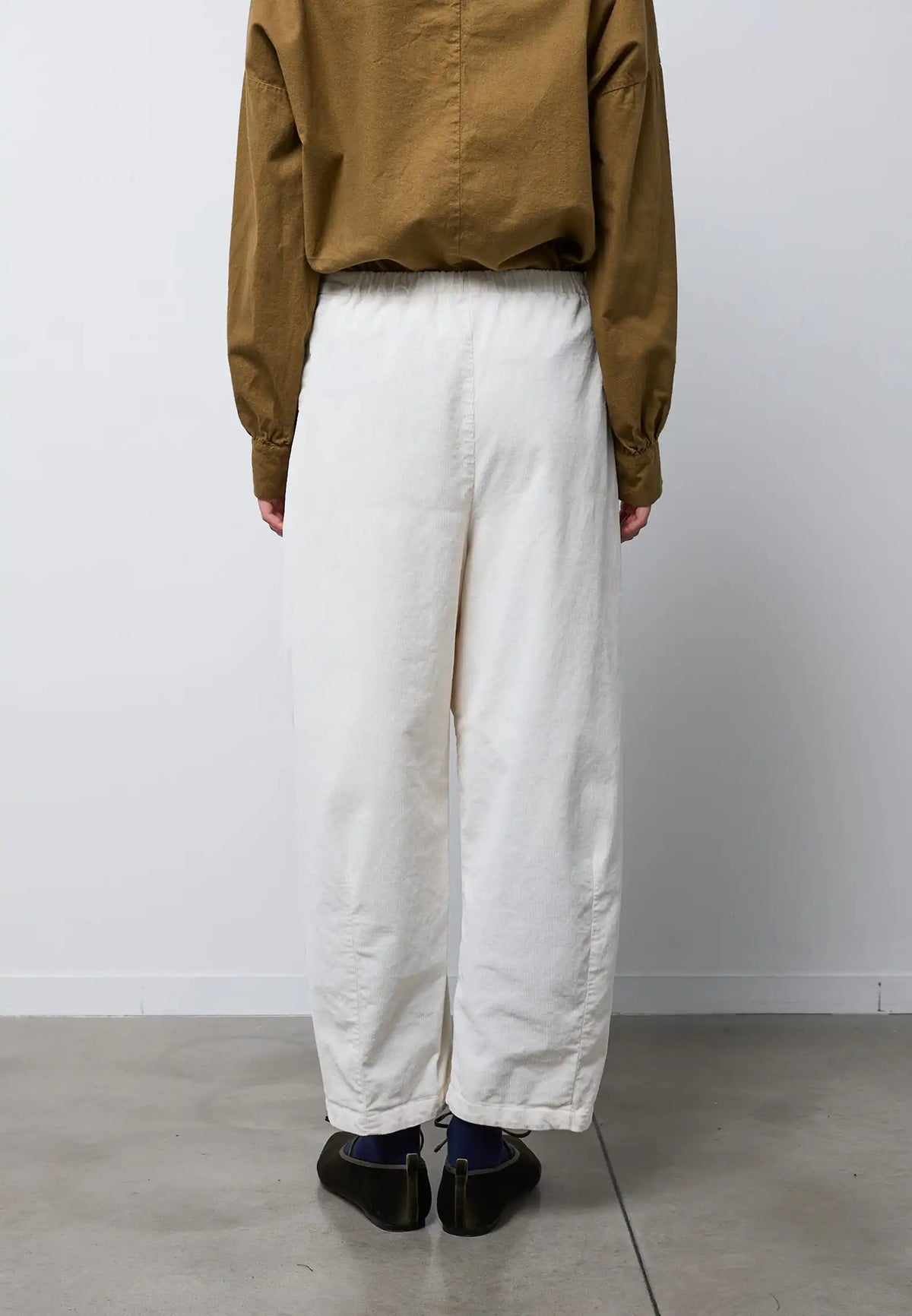 Pantalone ovetto slim — IVORY
