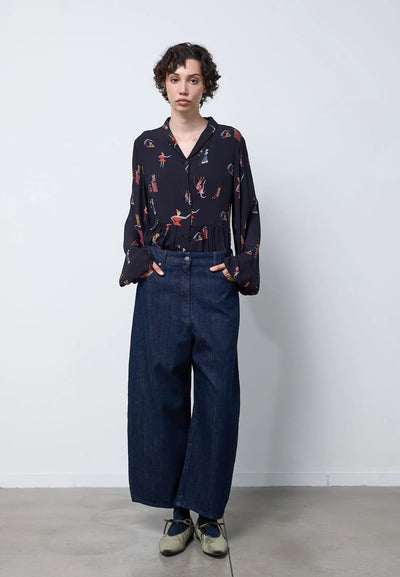 Pantalone denim boyfriend — INDACO