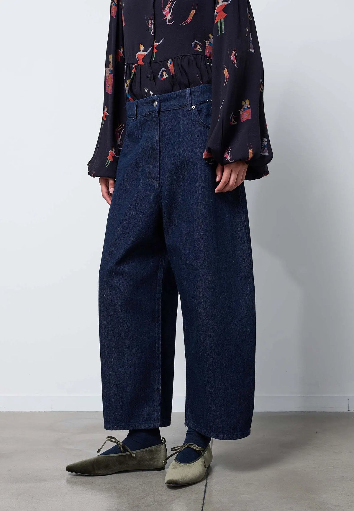 Pantalone denim boyfriend — INDACO