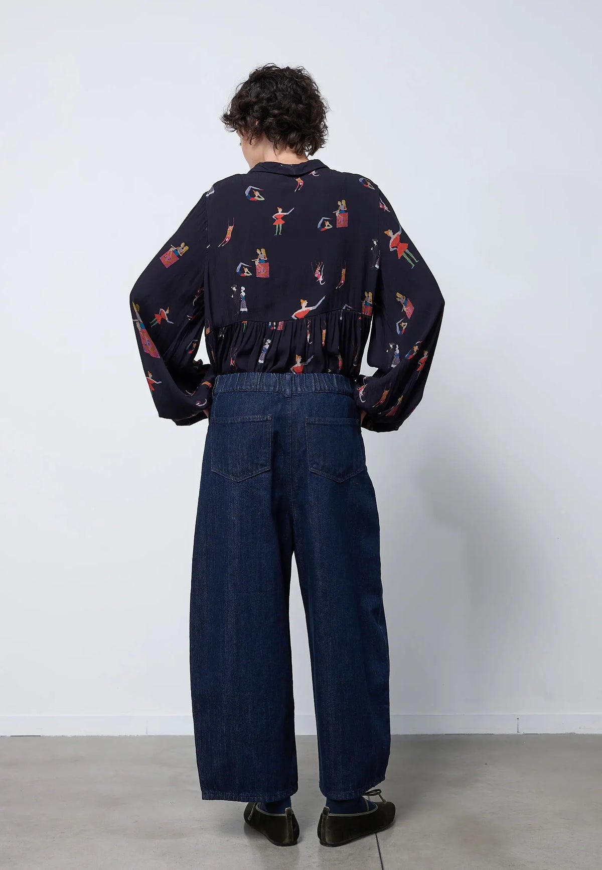 Pantalone denim boyfriend — INDACO