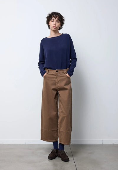Pantalone barrel con taglio nel fondo — LAND