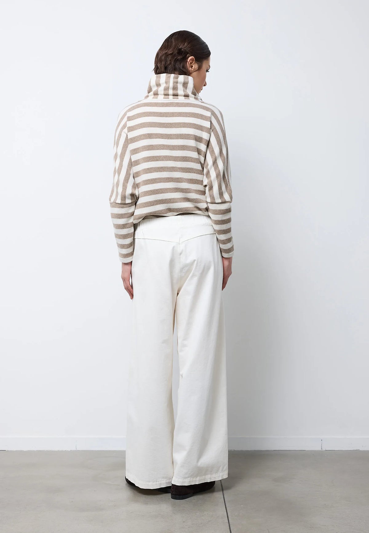 Pantalone regular — IVORY