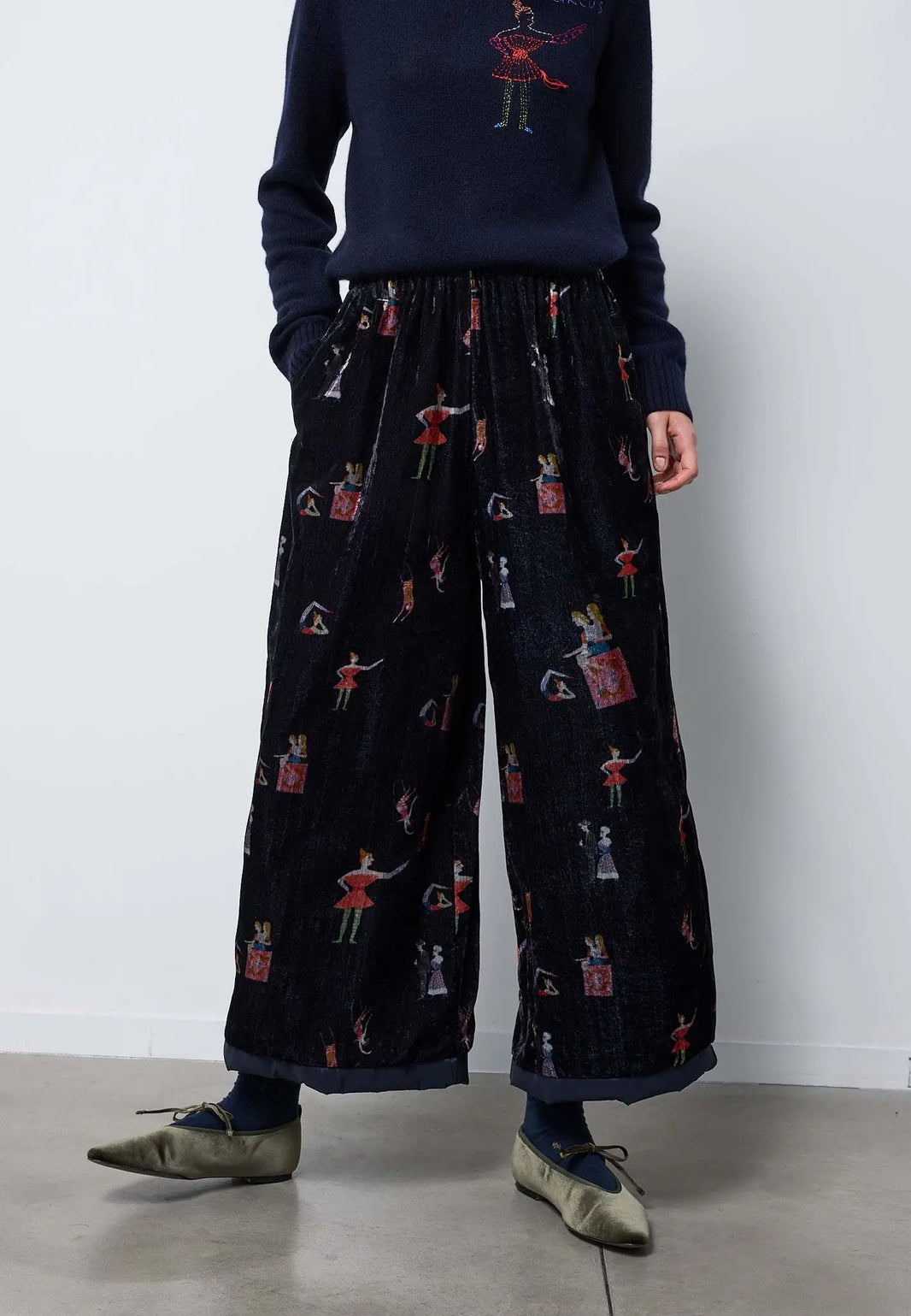 Pantalone velluto circo — COTONE VICHY