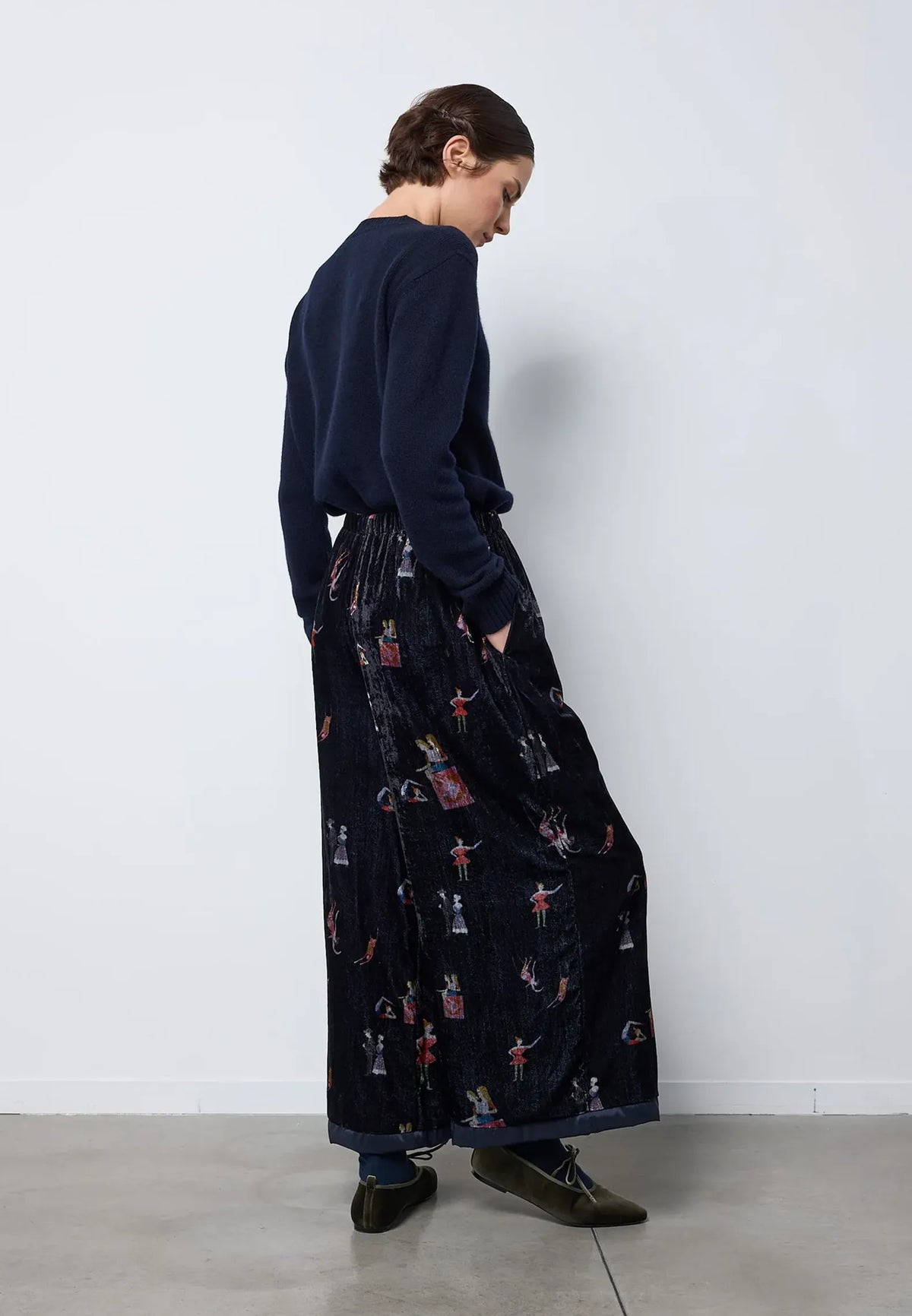 Pantalone velluto circo — COTONE VICHY