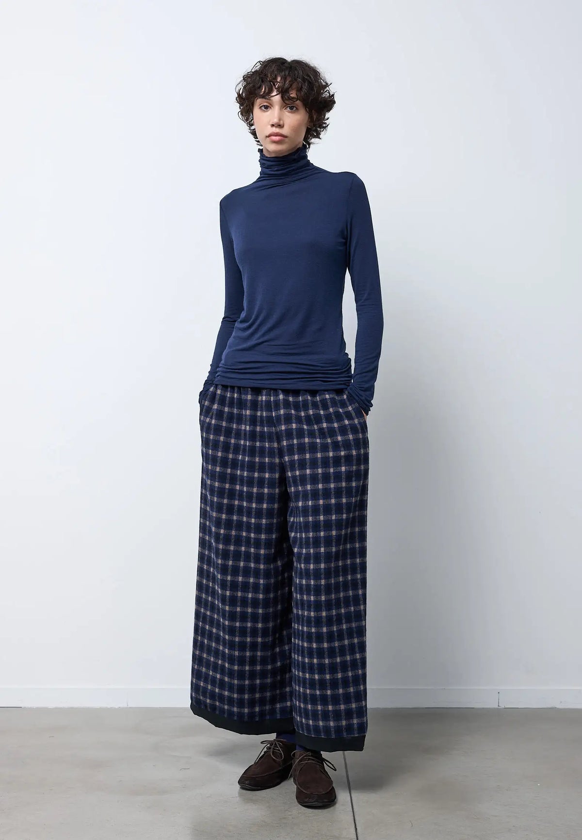 Maglia collo alto manica lunga — OCEANO