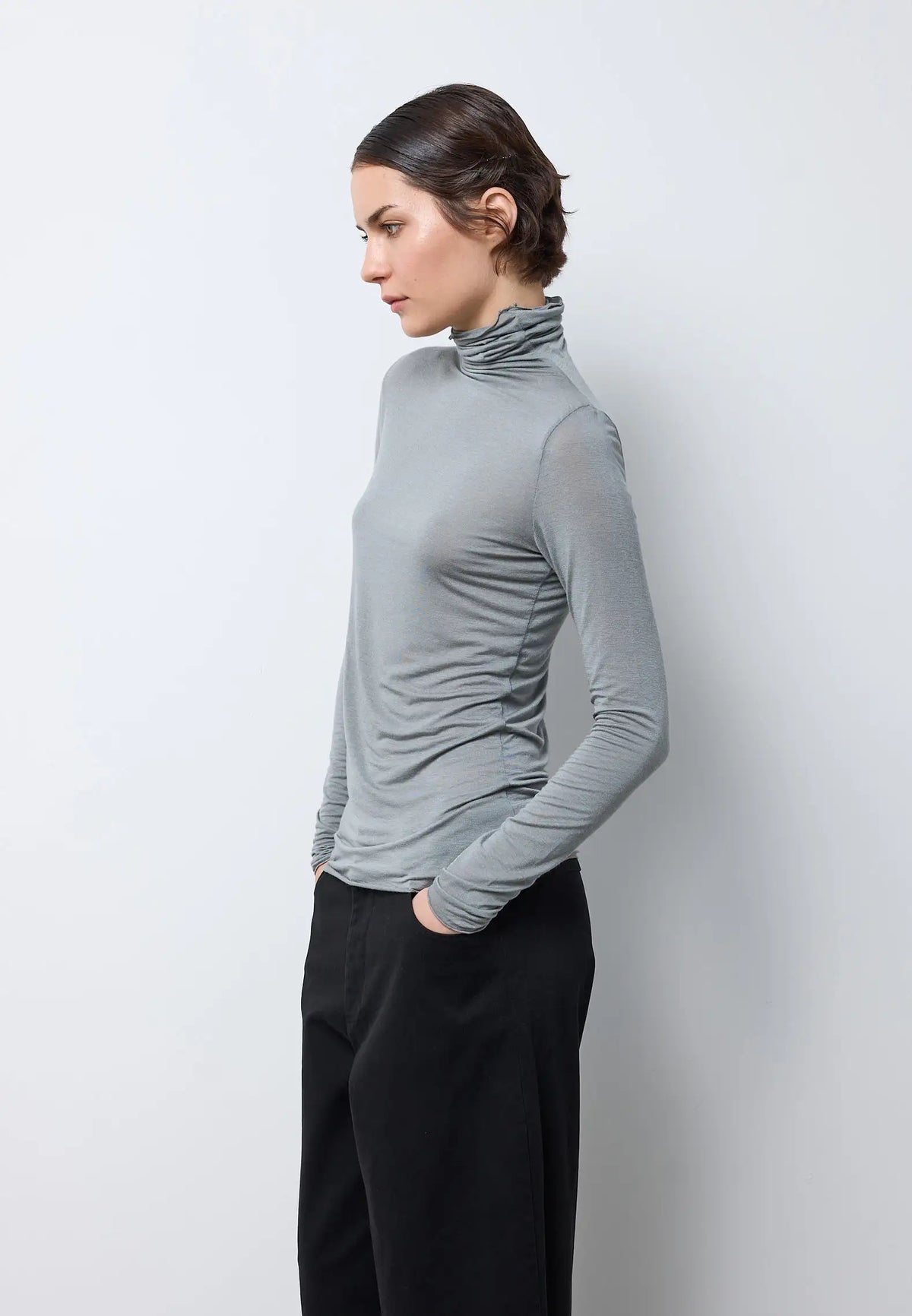 Maglia collo alto manica lunga — JADE