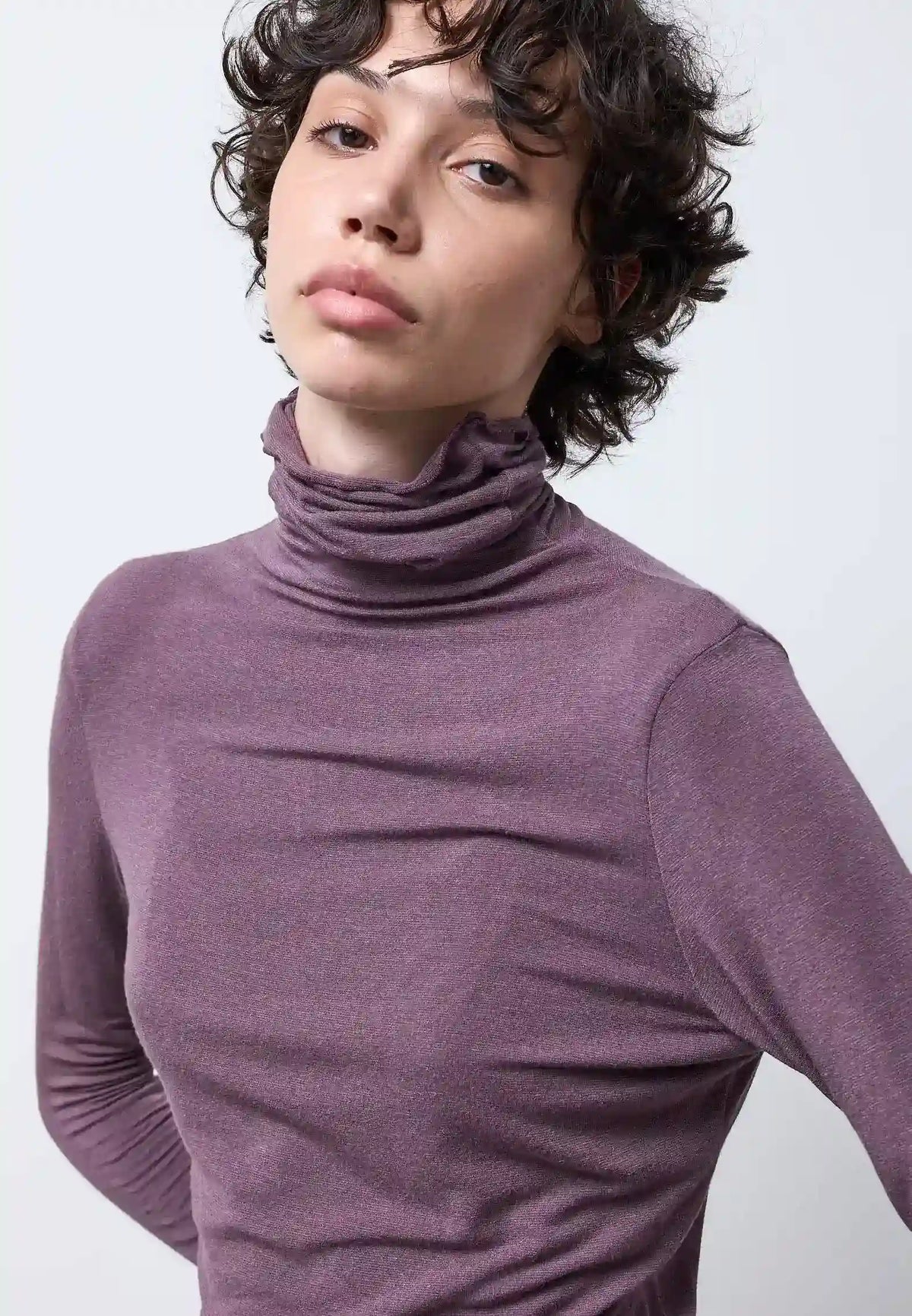Maglia collo alto manica lunga — FIG