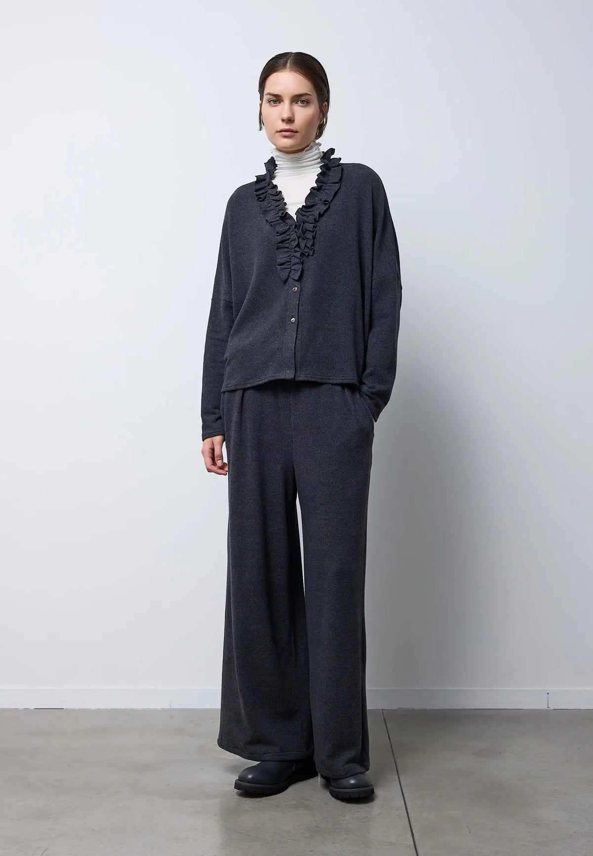 Cardigan ruche — CARBONE