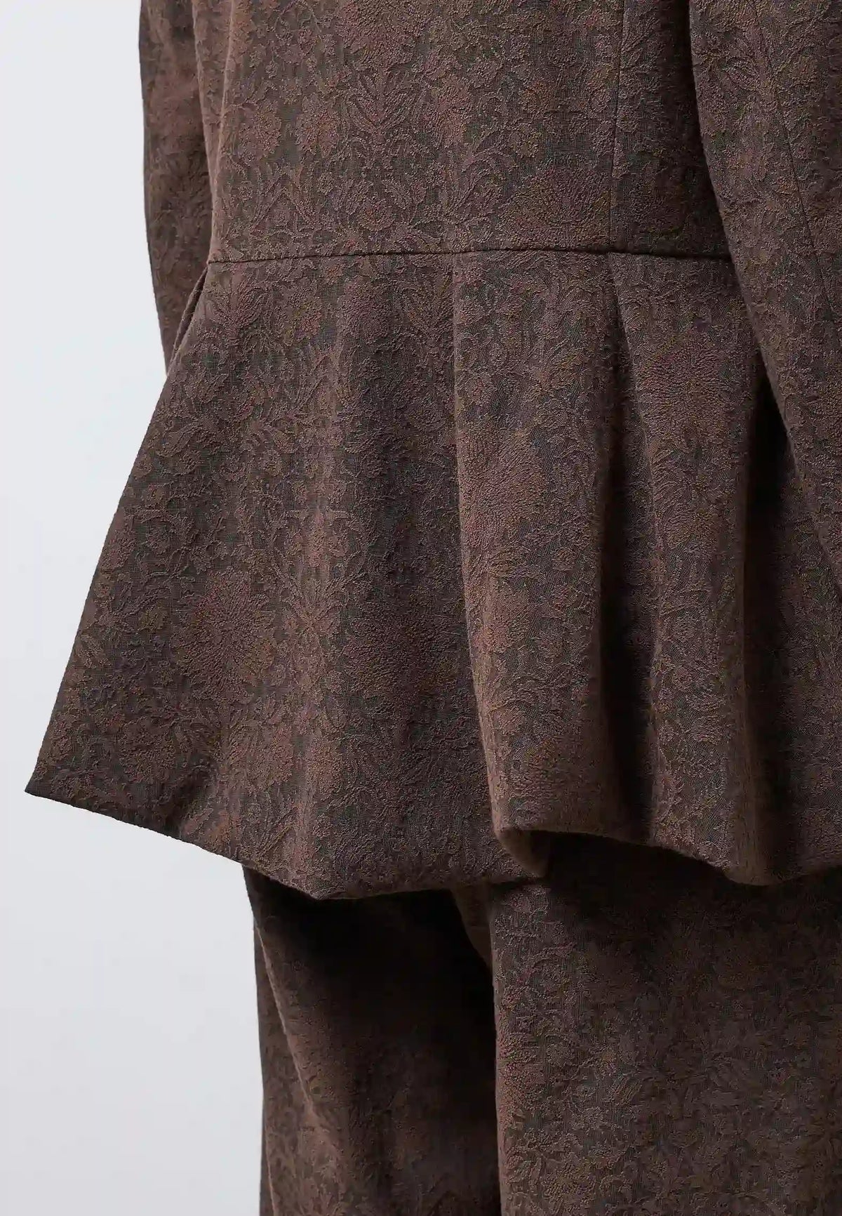 Giacca baloon — BROWN