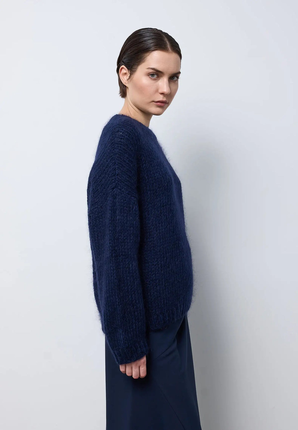 Maglia girocollo — BLU