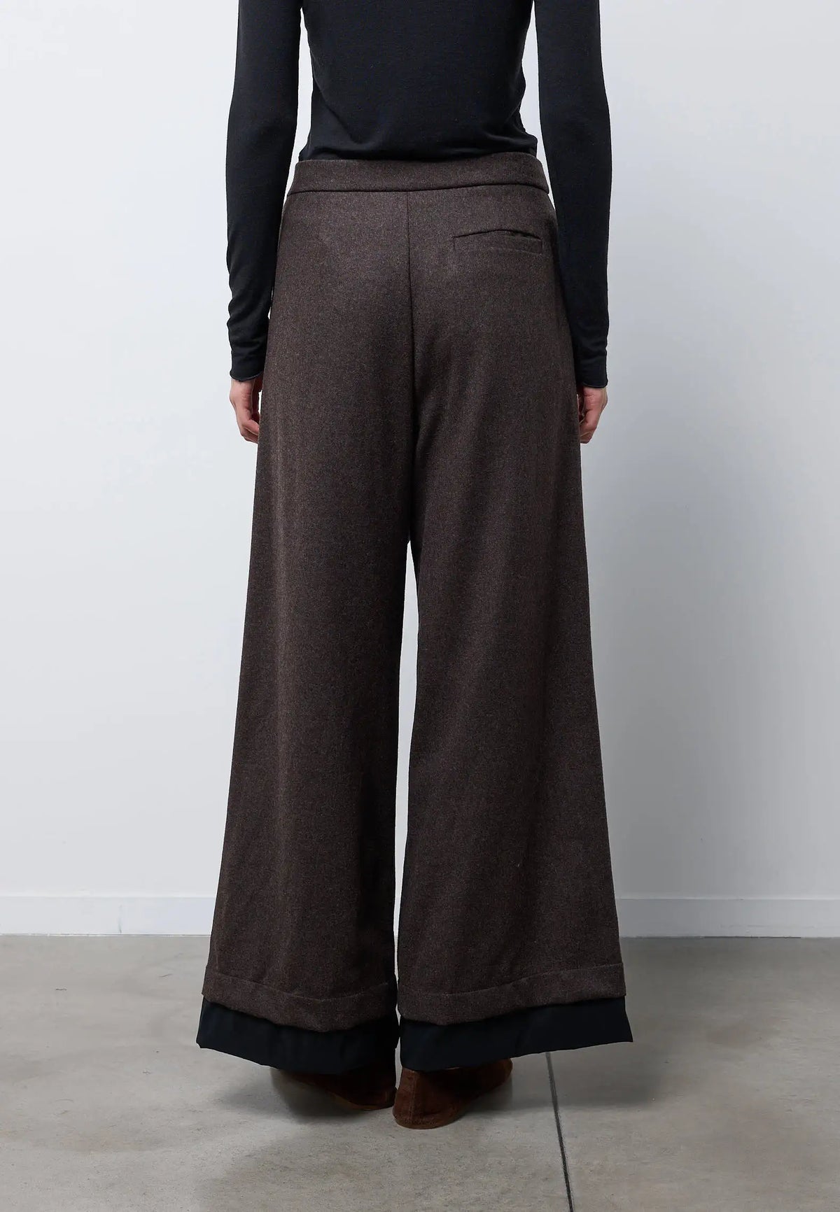 Pantalone fodera — BROWN