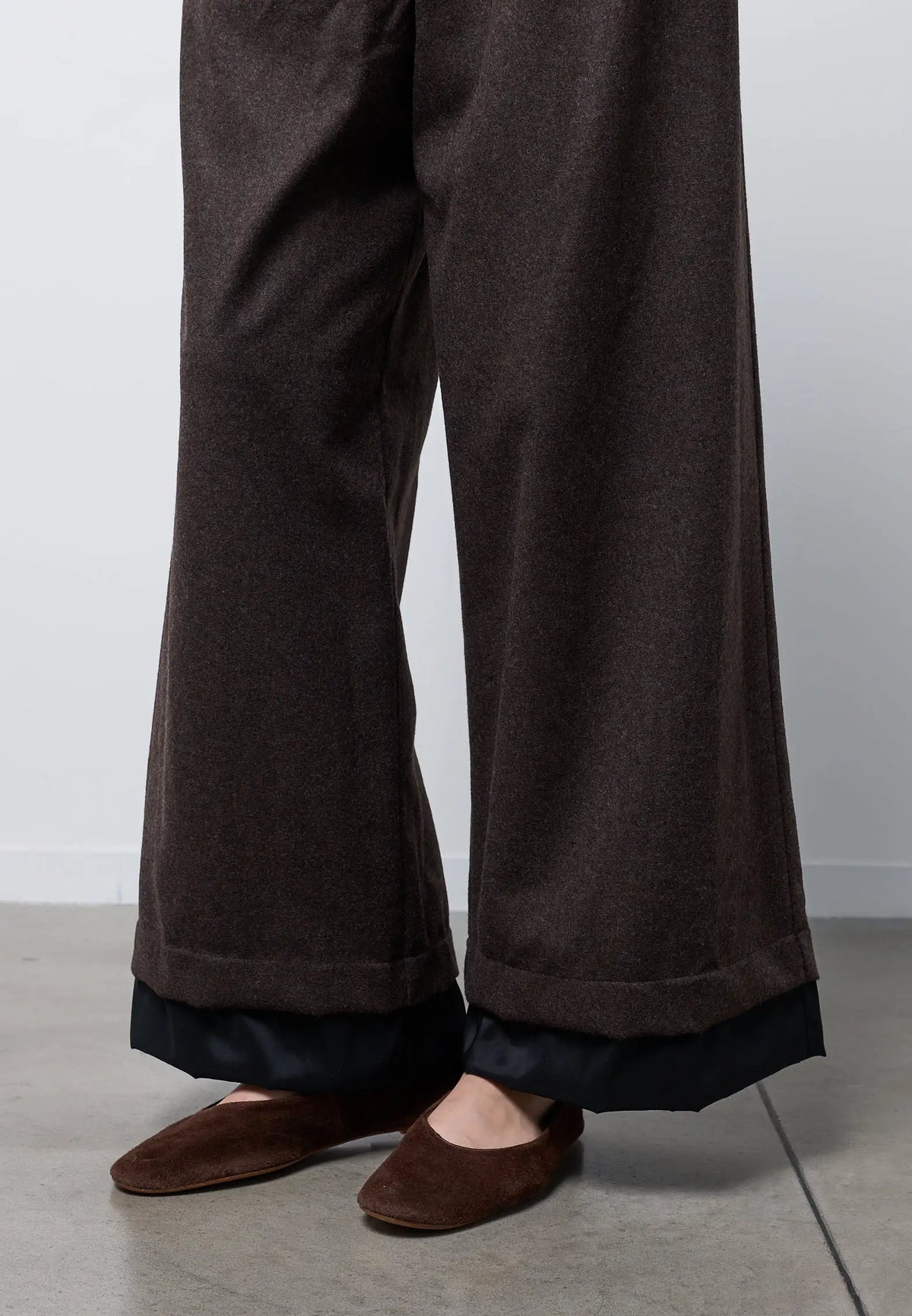 Pantalone fodera — BROWN